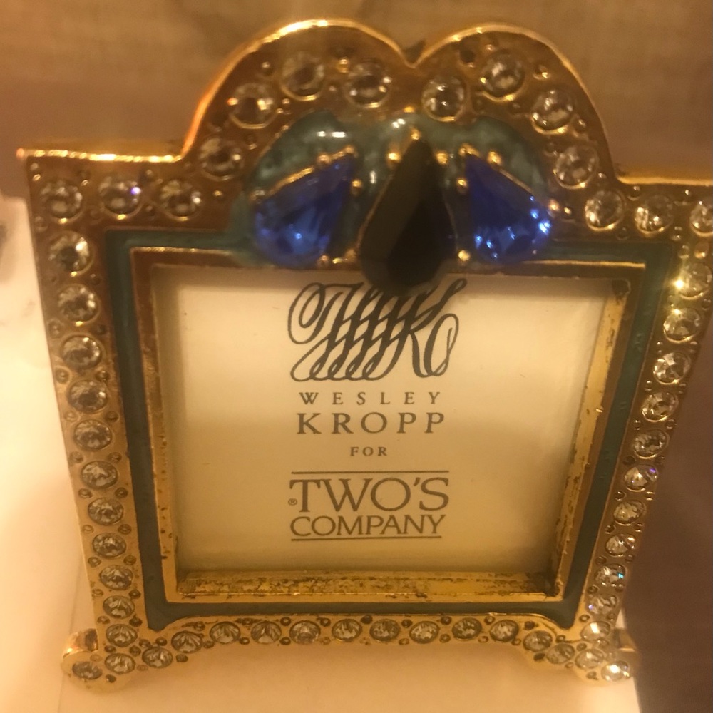 Wesley Kropp For Two’s Company Jewel frame